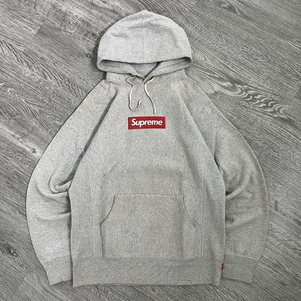 Supreme Supreme 2012 Logo Box OG Hoodie Size US L / EU 52-54 / 3 - 1 Thumbnail