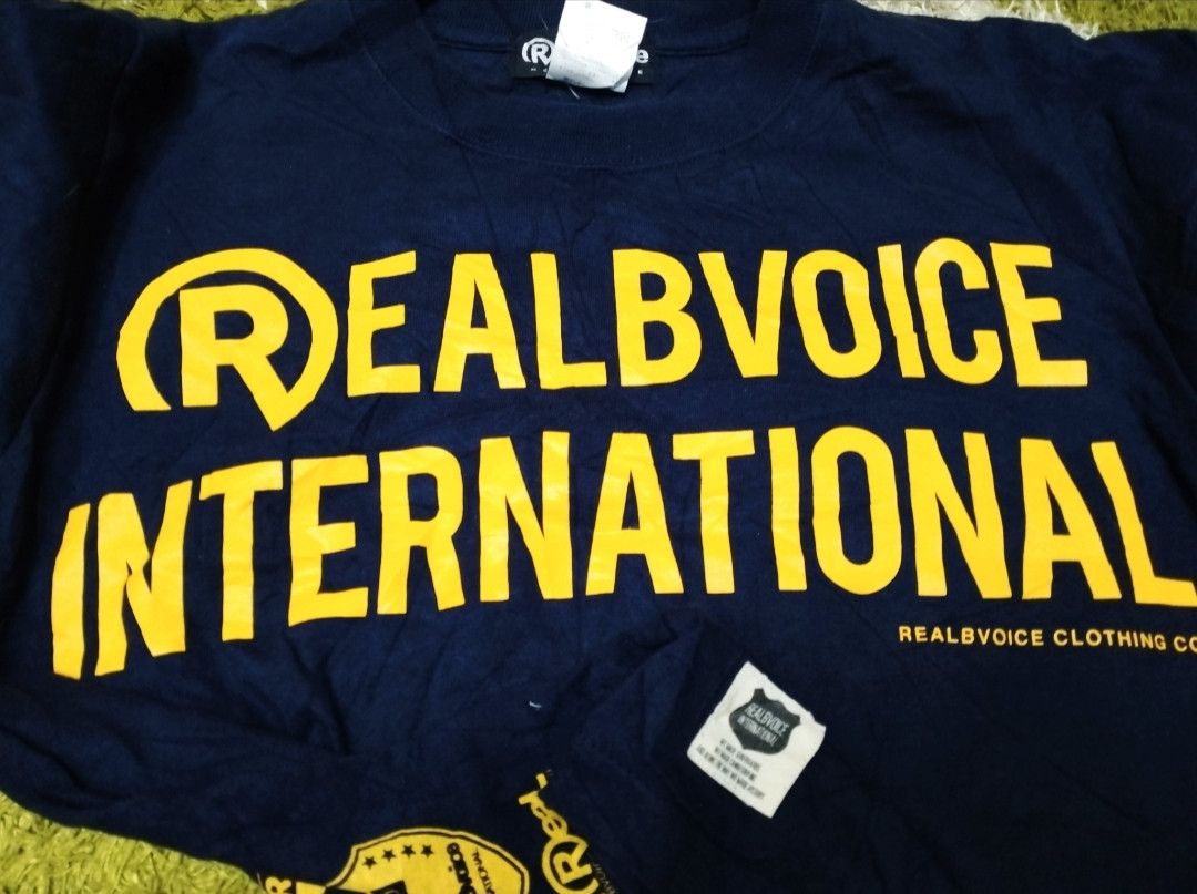 Japanese Brand Real voice International full logo Shirt Size US S / EU 44-46 / 1 - 4 Thumbnail