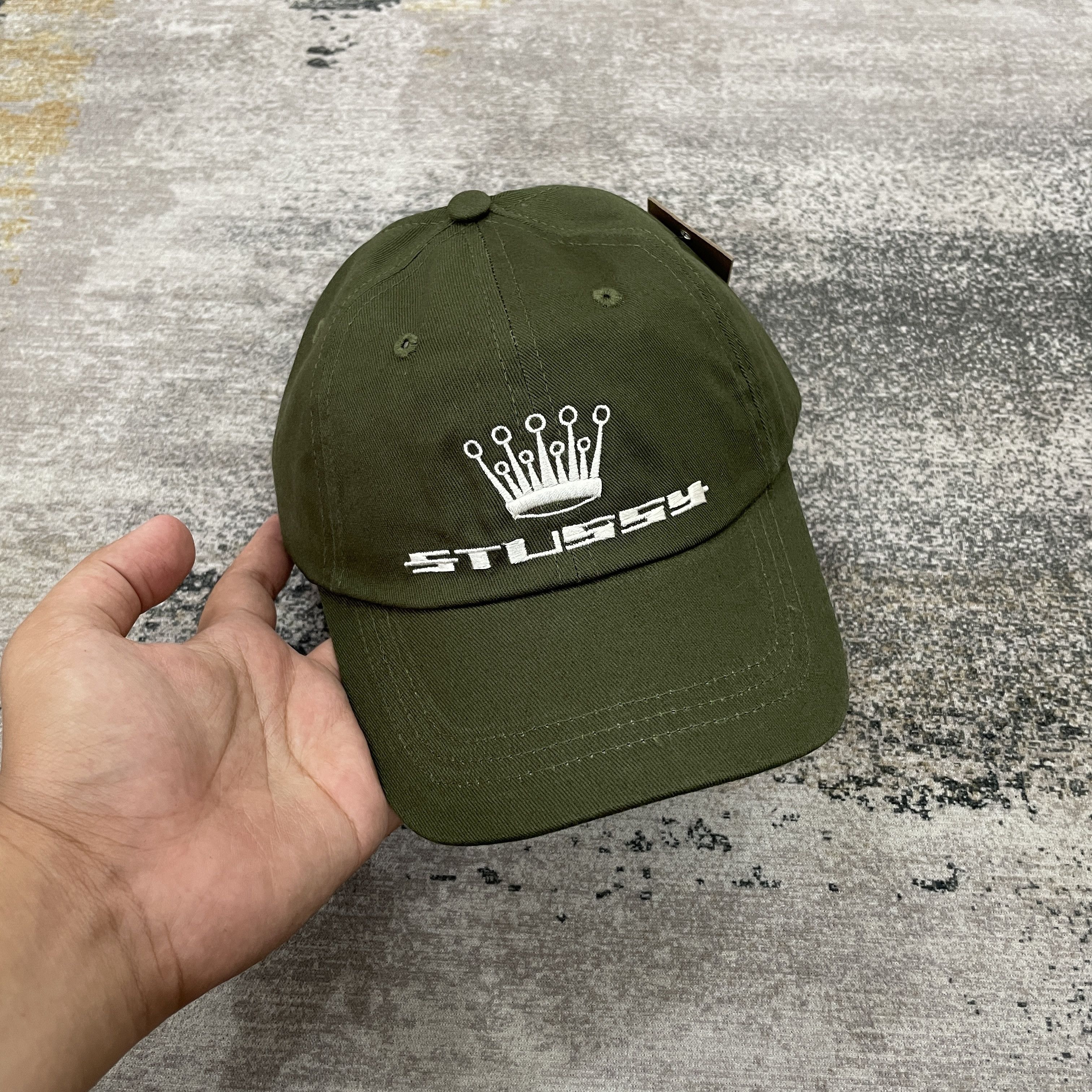 Stussy Crown Cap Olive