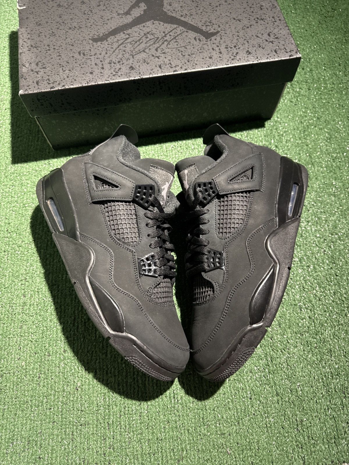 Jordan Brand Jordan 4 black cat 2025 Size US 12 / EU 45 - 2 Thumbnail