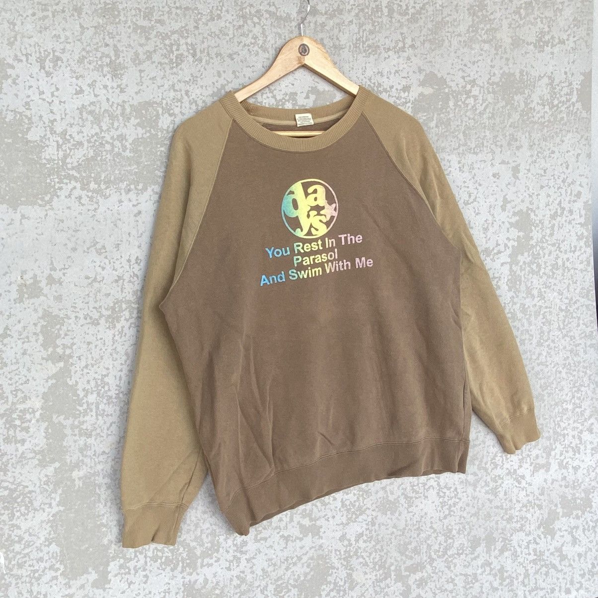 Other Vintage Genuine Big Printed Crewneck Sweatshirt Brown Size L Size US L / EU 52-54 / 3 - 3 Thumbnail