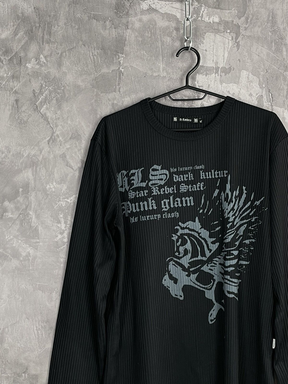 Affliction × Japanese Brand Crazy Y2K Design Affliction Style Long Sleeve Tee Size US XXL / EU 58 / 5 - 3 Thumbnail