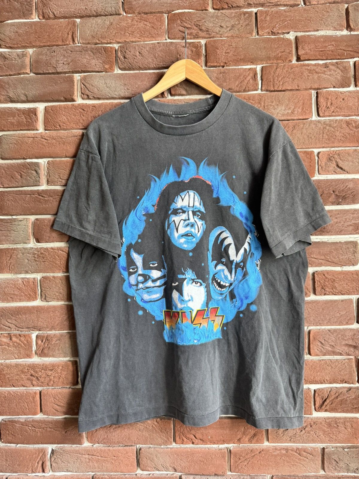 Band Tees Rare vintage Kiss Big Heads Rock Metal Band Tee Grail Hype L Size US L / EU 52-54 / 3 - 1 Thumbnail