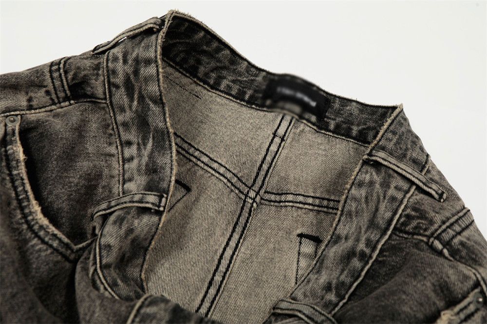 Vintage Men's American loose distressed punk washed scimitar jeans Size US 32 / EU 48 - 4 Thumbnail