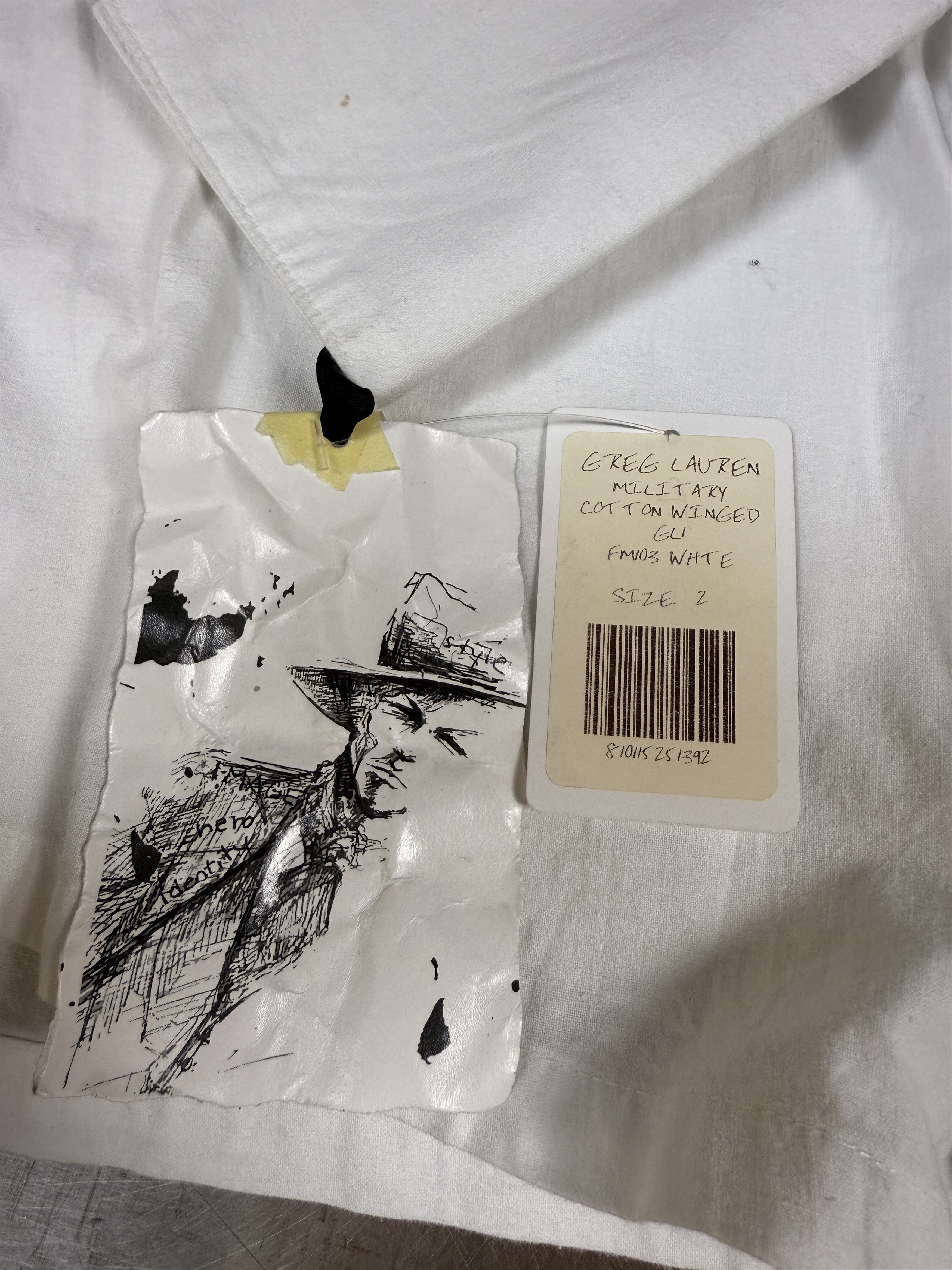 Greg Lauren $750 Greg Lauren Military Cotton Winged GL1 Size US M / EU 48-50 / 2 - 5 Thumbnail
