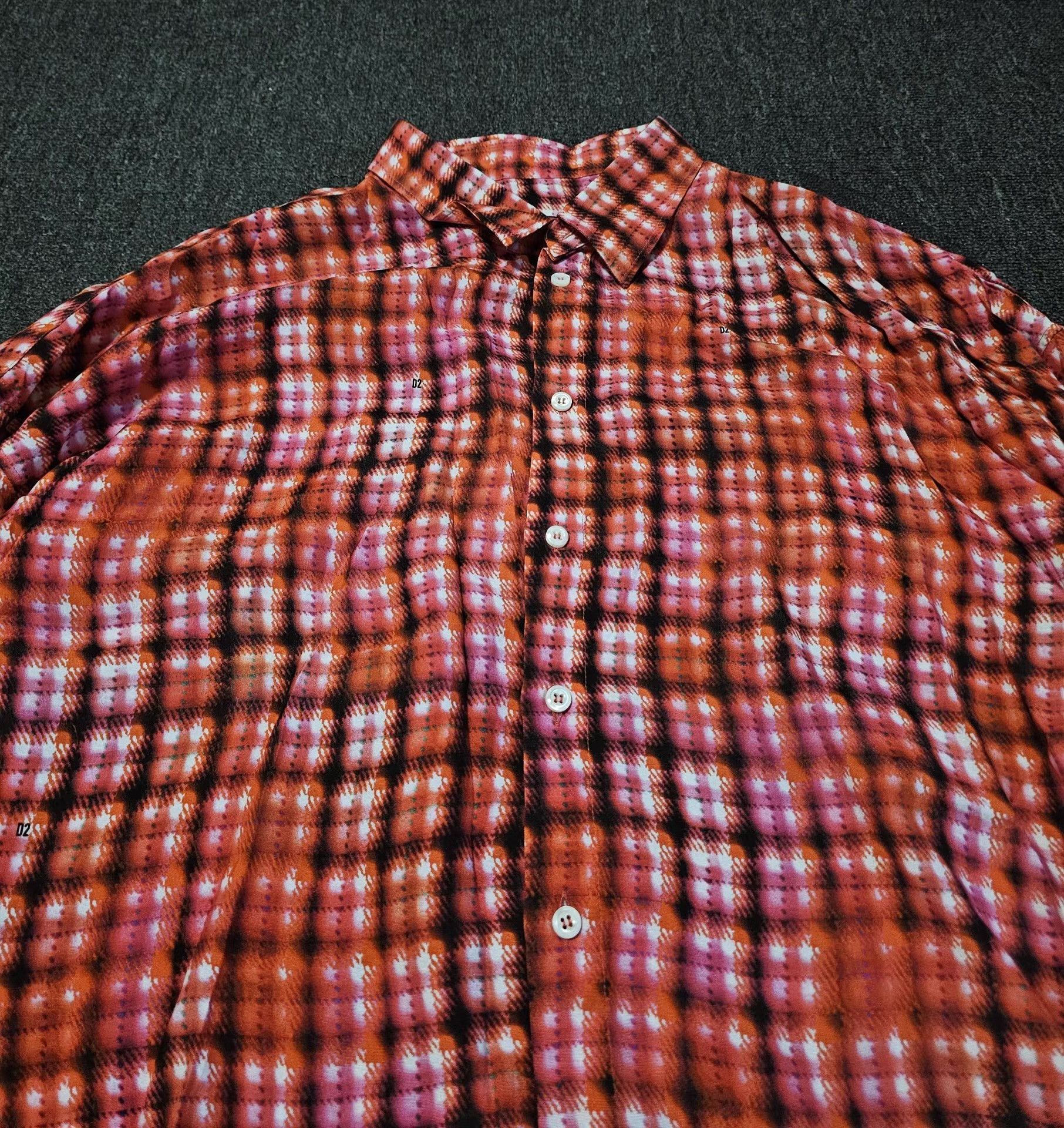Dsquared2 Dsquared2 men's plaid shirt。 Q4 Size US XL / EU 56 / 4 - 2 Thumbnail