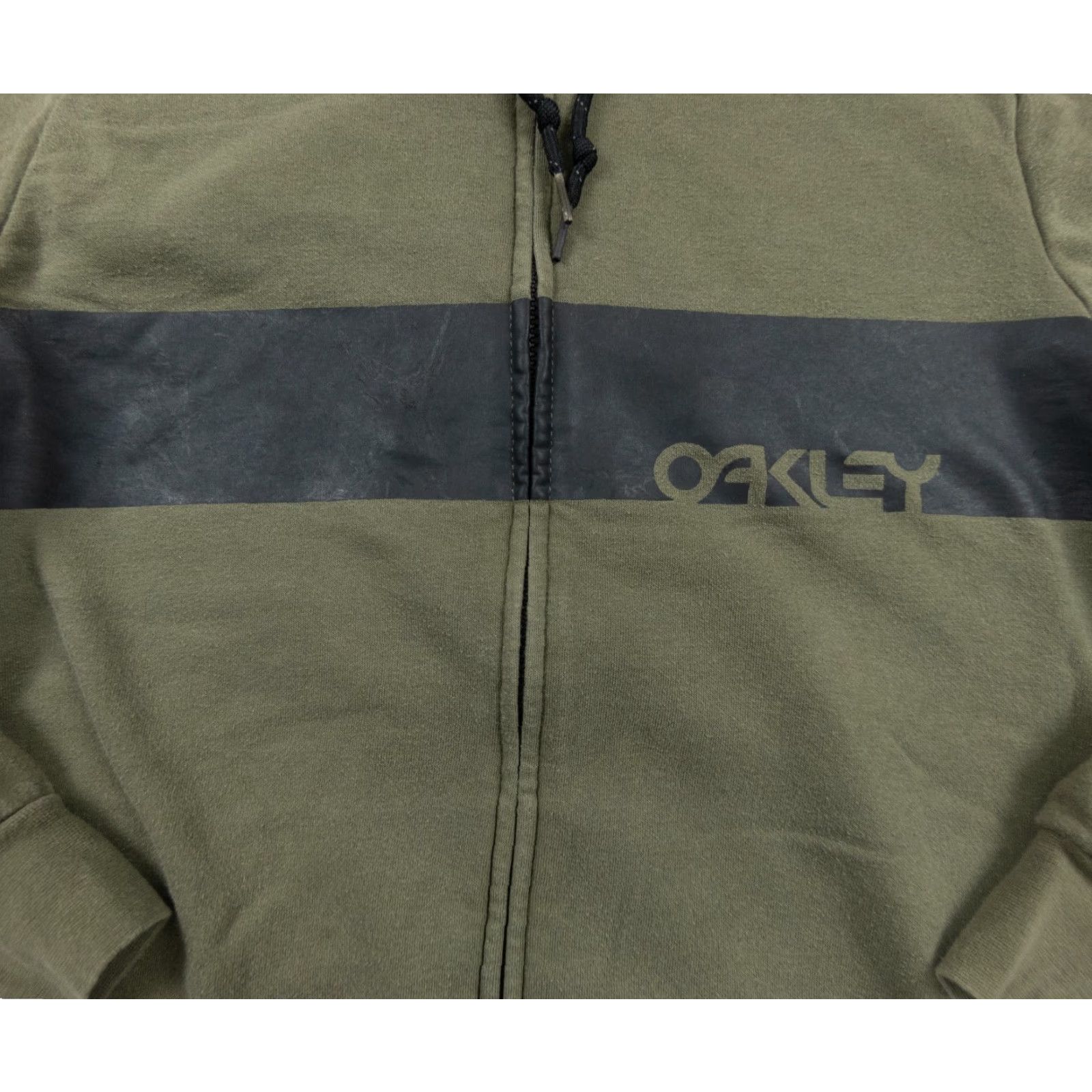 Oakley Oakley Hoodie Adult Small Green Full Zip Sweatshirt Outdoors Casual Mens Size US S / EU 44-46 / 1 - 3 Thumbnail
