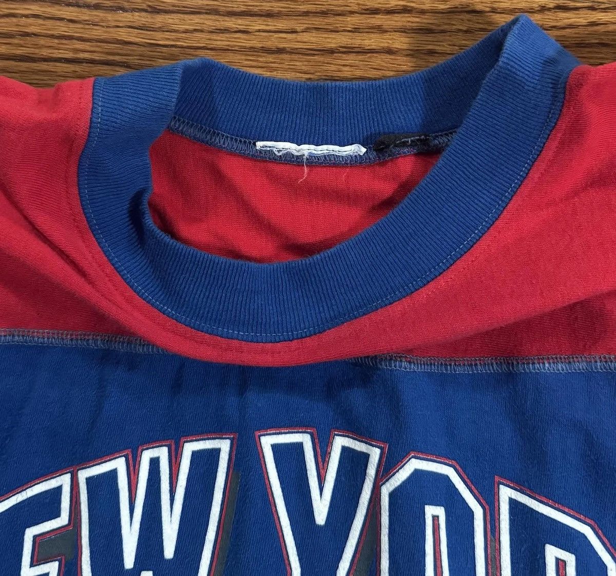 Vintage Vintage The Edge New York Giants T Shirt (Size L) Size US L / EU 52-54 / 3 - 2 Thumbnail