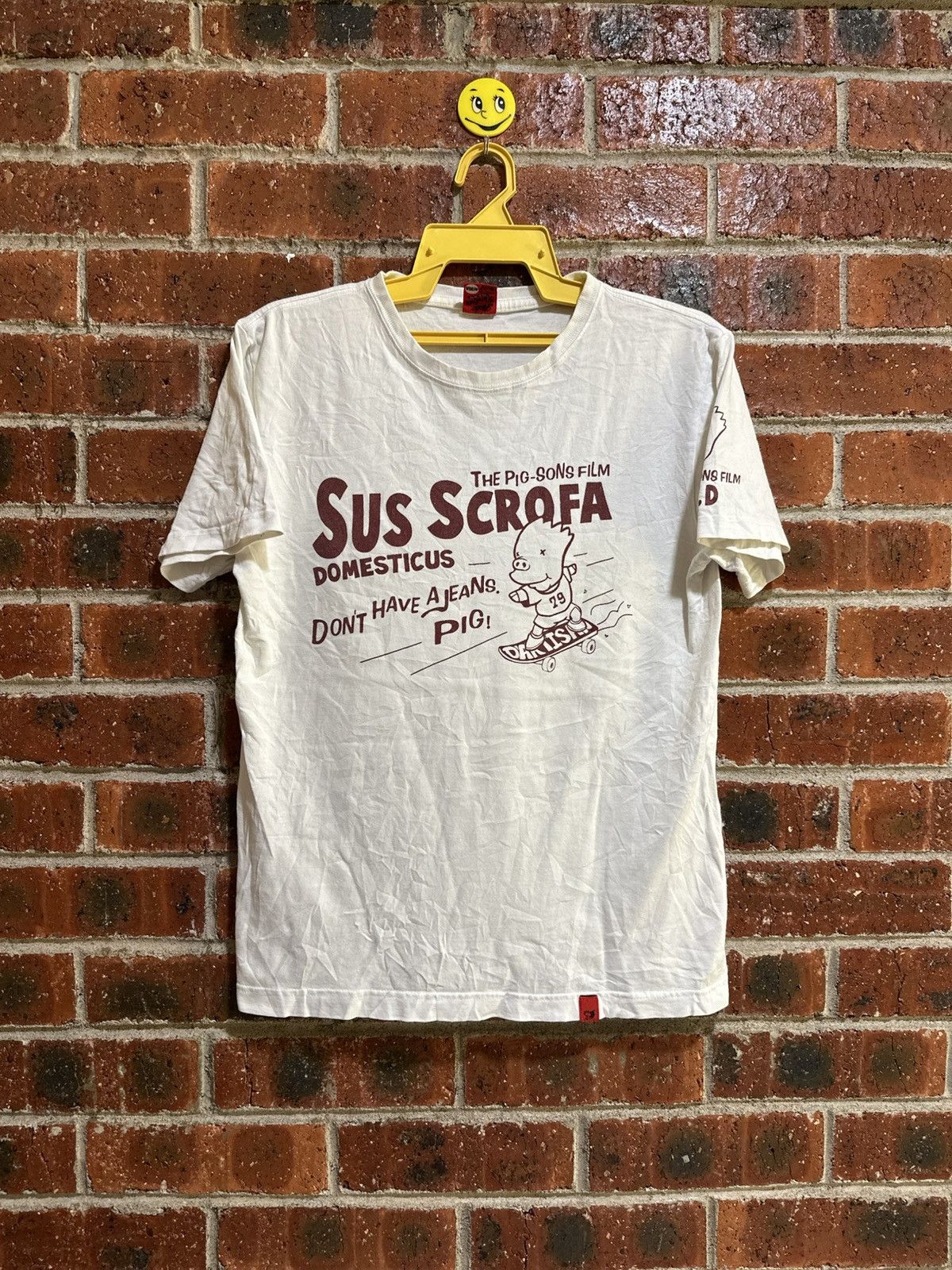 Studio D'Artisan × Vintage Vintage Studio D.Artisan The Pig Son Film Sus scrofa Tee Size US M / EU 48-50 / 2 - 1 Thumbnail