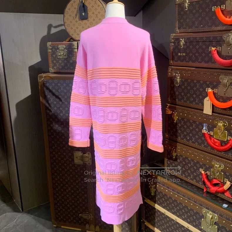 Hermes Hermes Knitted sweater, pink Size XXS / US 00 / IT 34 - 2 Thumbnail