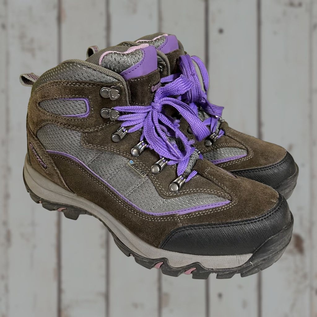 Vintage Hi-Tec Skamania Waterproof Hiking Womens Grey Casual Boots 9022 Sz 10 M Size US 8 / IT 38 - 1 Thumbnail