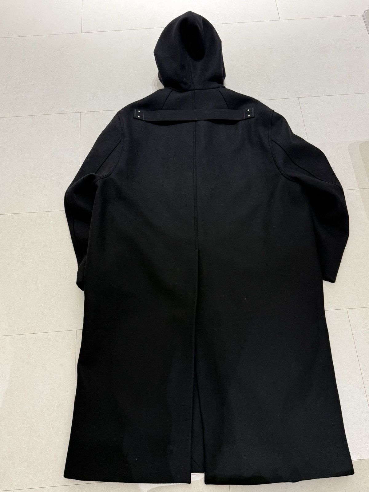 Rick Owens Rick Owens Black Concordians Virgin Wool Mac Coat Size US M / EU 48-50 / 2 - 10 Thumbnail