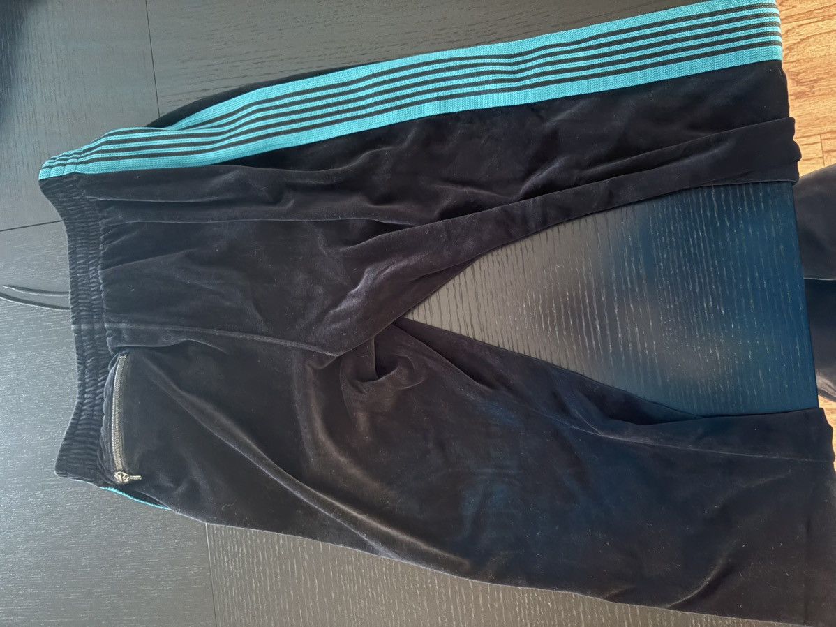 Needles NEEDLES SWEATS BLACK/AQUA Size US 29 - 2 Thumbnail
