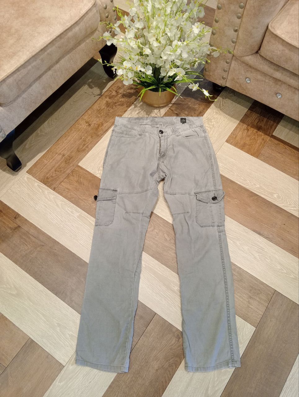 semanticdesign JAPANESE SEMANTIC DESIGN CARGO PANTS - SIZE L Size US 32 / EU 48 - 1 Thumbnail