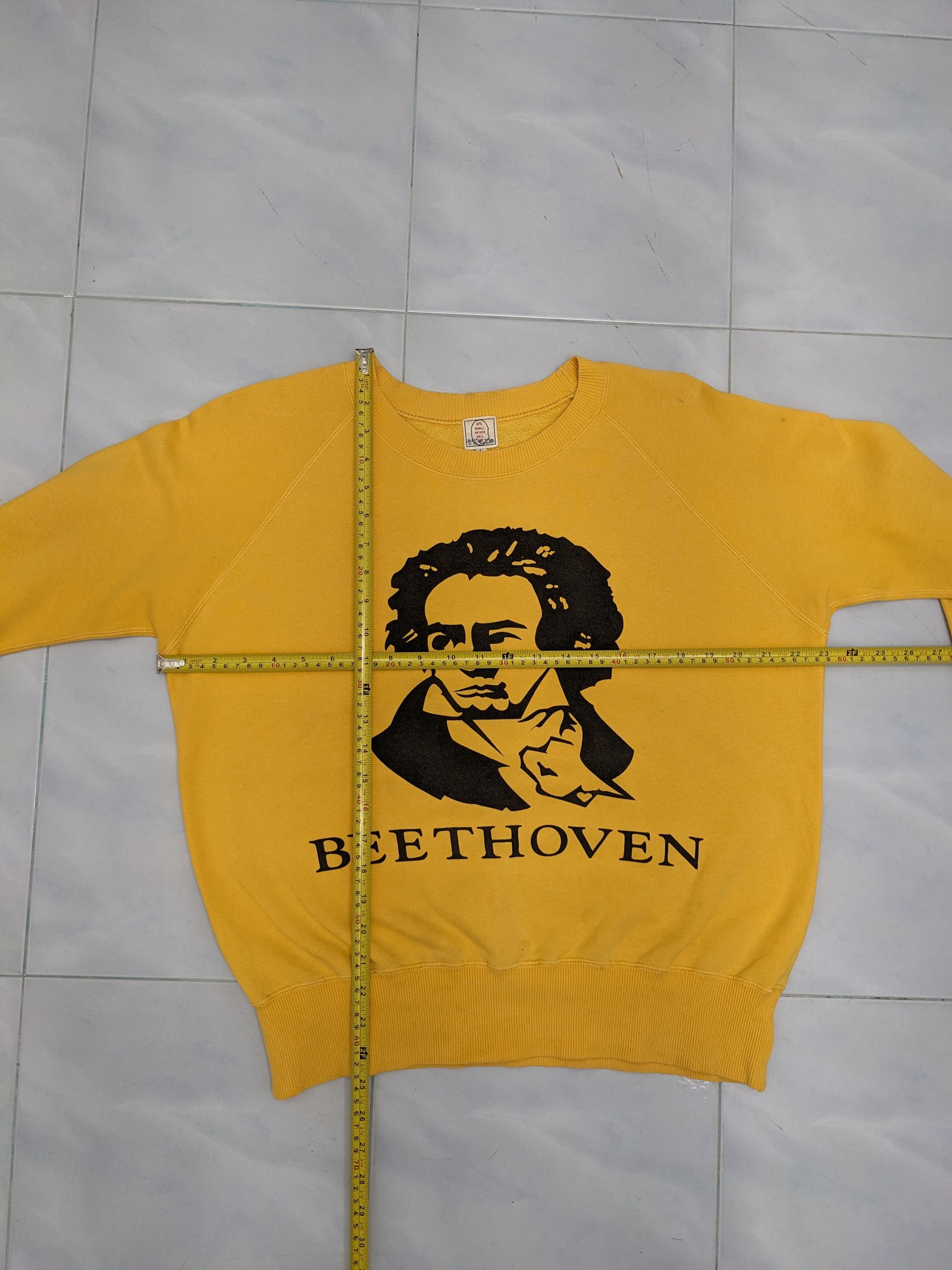 Bape VINTAGE BAPE A BATHING APE BEETHOVEN SWEATSHIRT Size US L / EU 52-54 / 3 - 7 Thumbnail