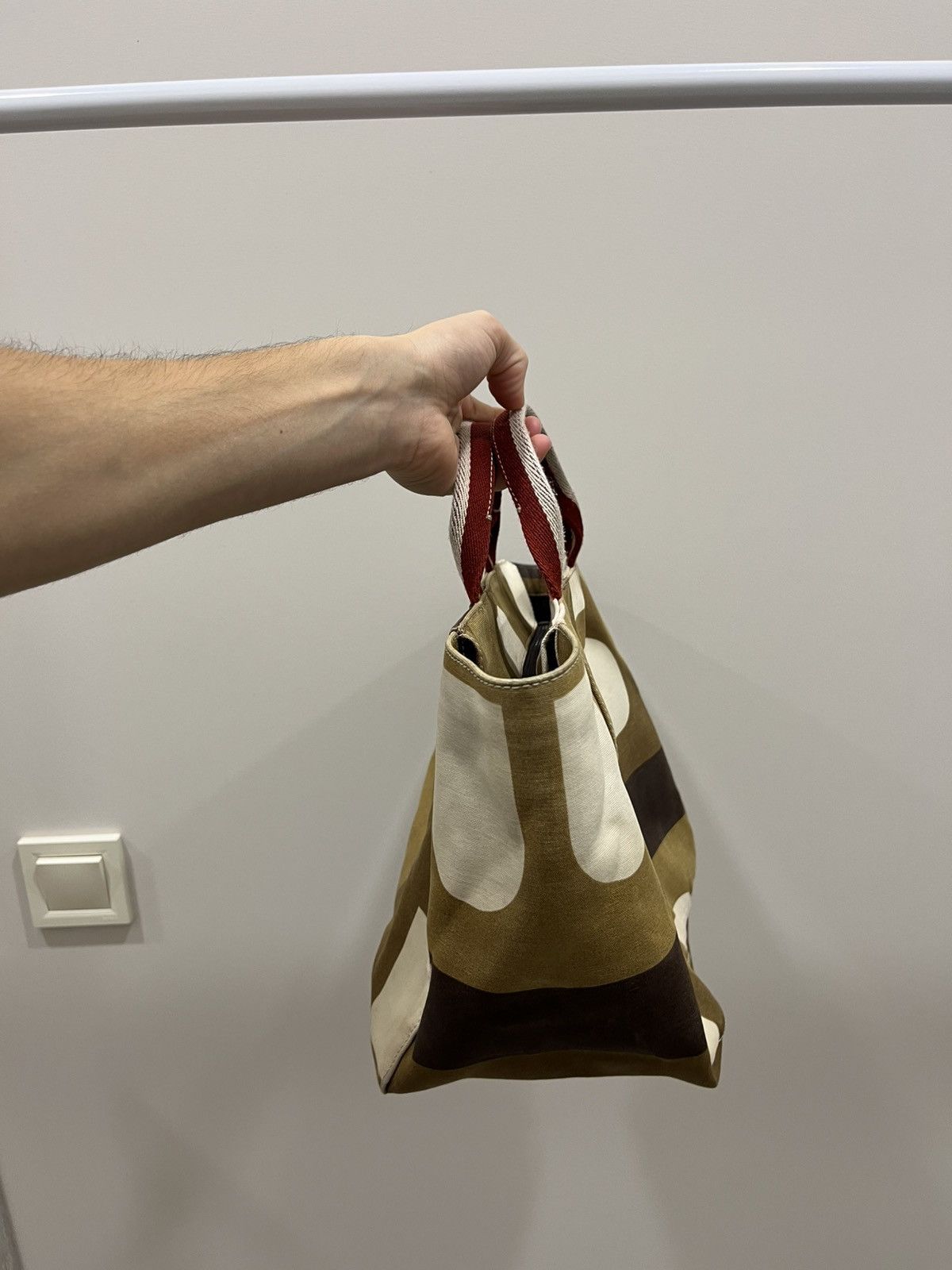 Bally Vintage Rare 90s Bally Bag Streetwear Y2K Drill OneSize Size ONE SIZE - 4 Thumbnail