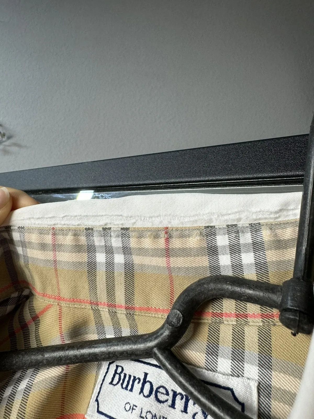 Burberry Vintage Burberrys shirt Nova Check Burberry Shirt y2k style Size US L / EU 52-54 / 3 - 13 Thumbnail