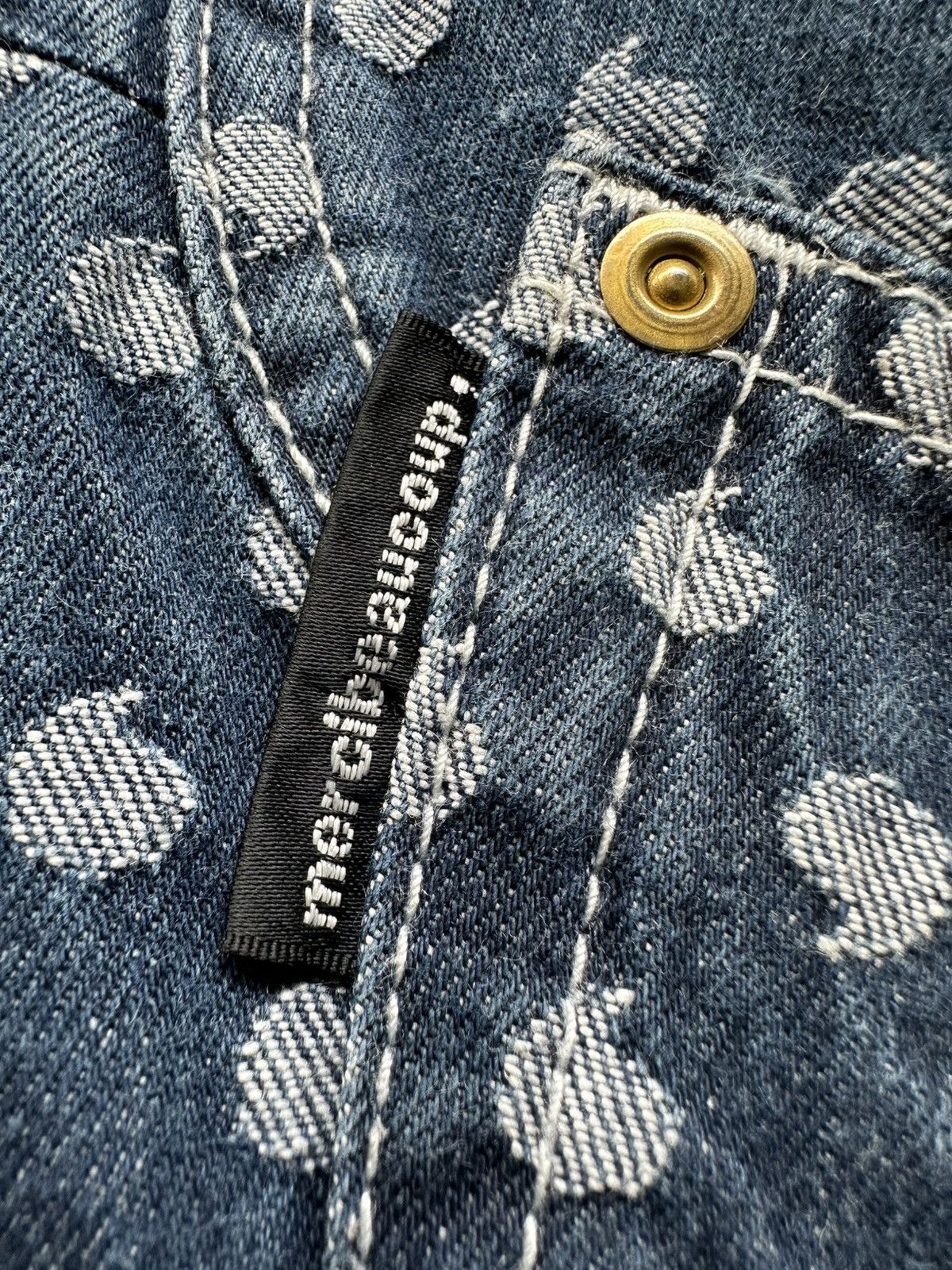 mercibeaucoup FW2009 Mercibeaucoup drop crotch denim jeans Size US 29 - 19 Thumbnail