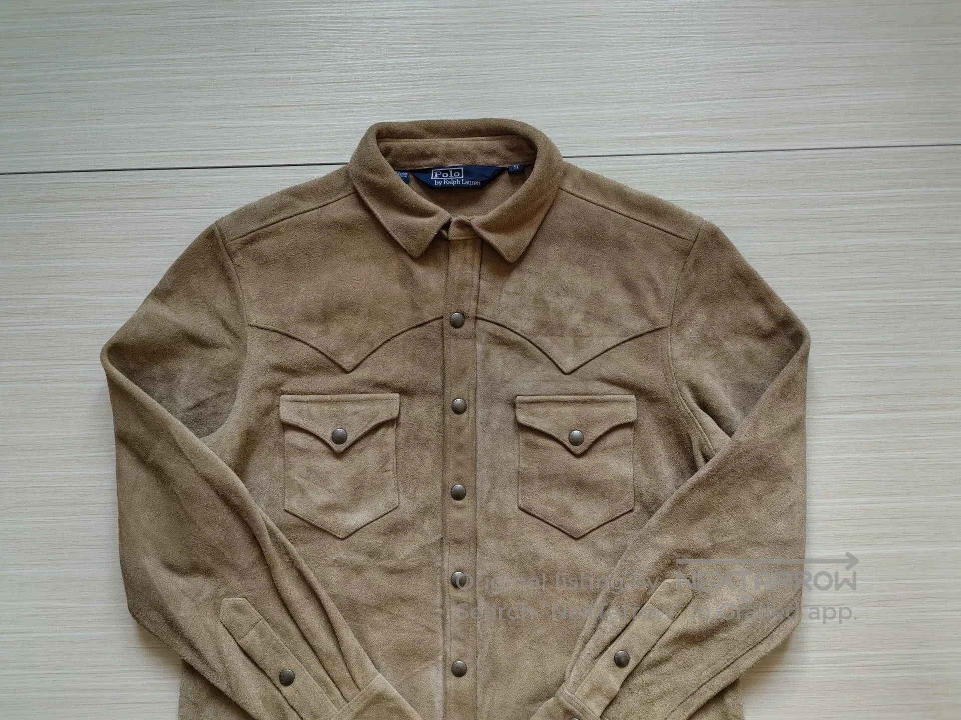 Polo Ralph Lauren western suede shirt by polo ralph lauren. Size US M / EU 48-50 / 2 - 4 Thumbnail