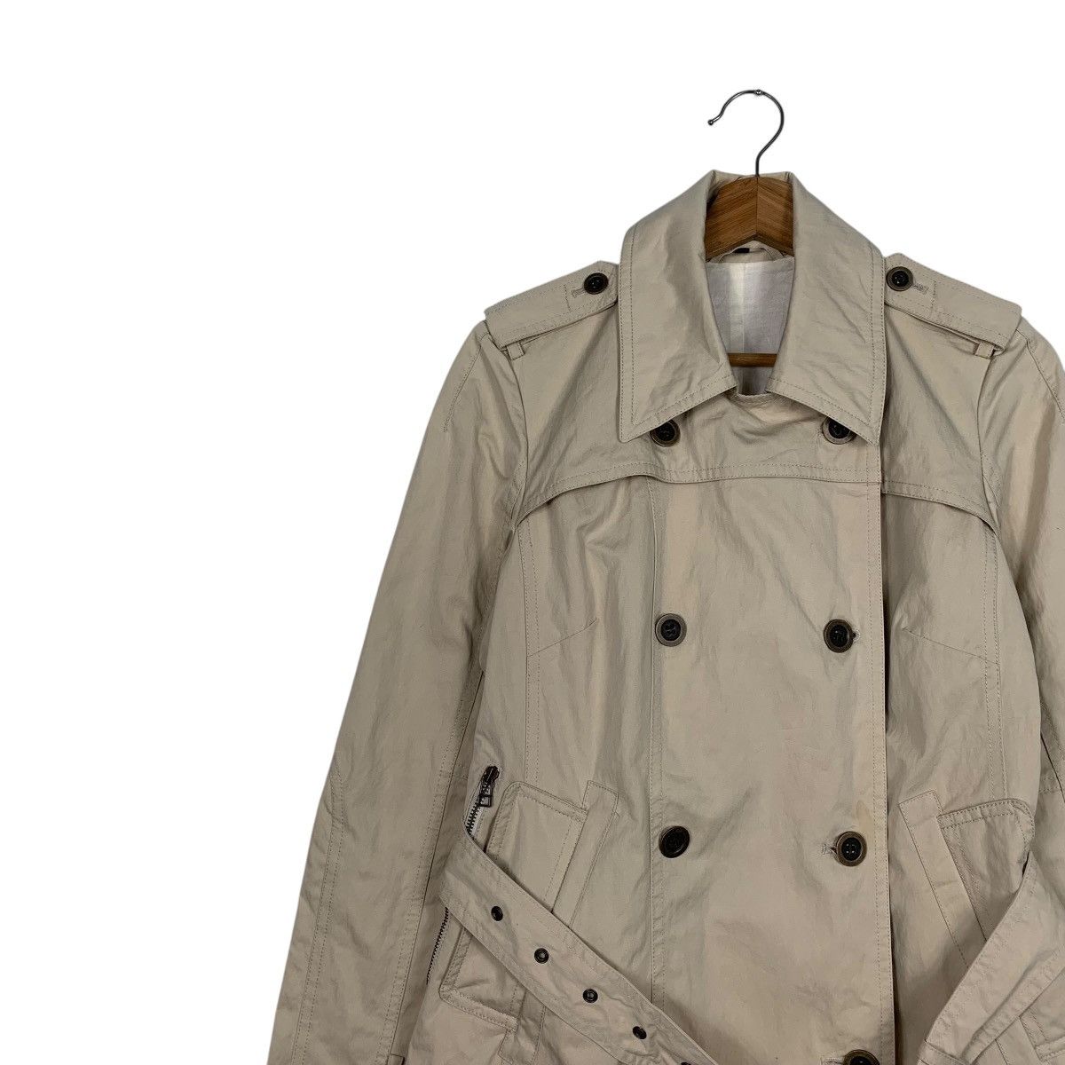 French Connection French Connection Double Breasted Trench Coat Size M / US 6-8 / IT 42-44 - 7 Thumbnail
