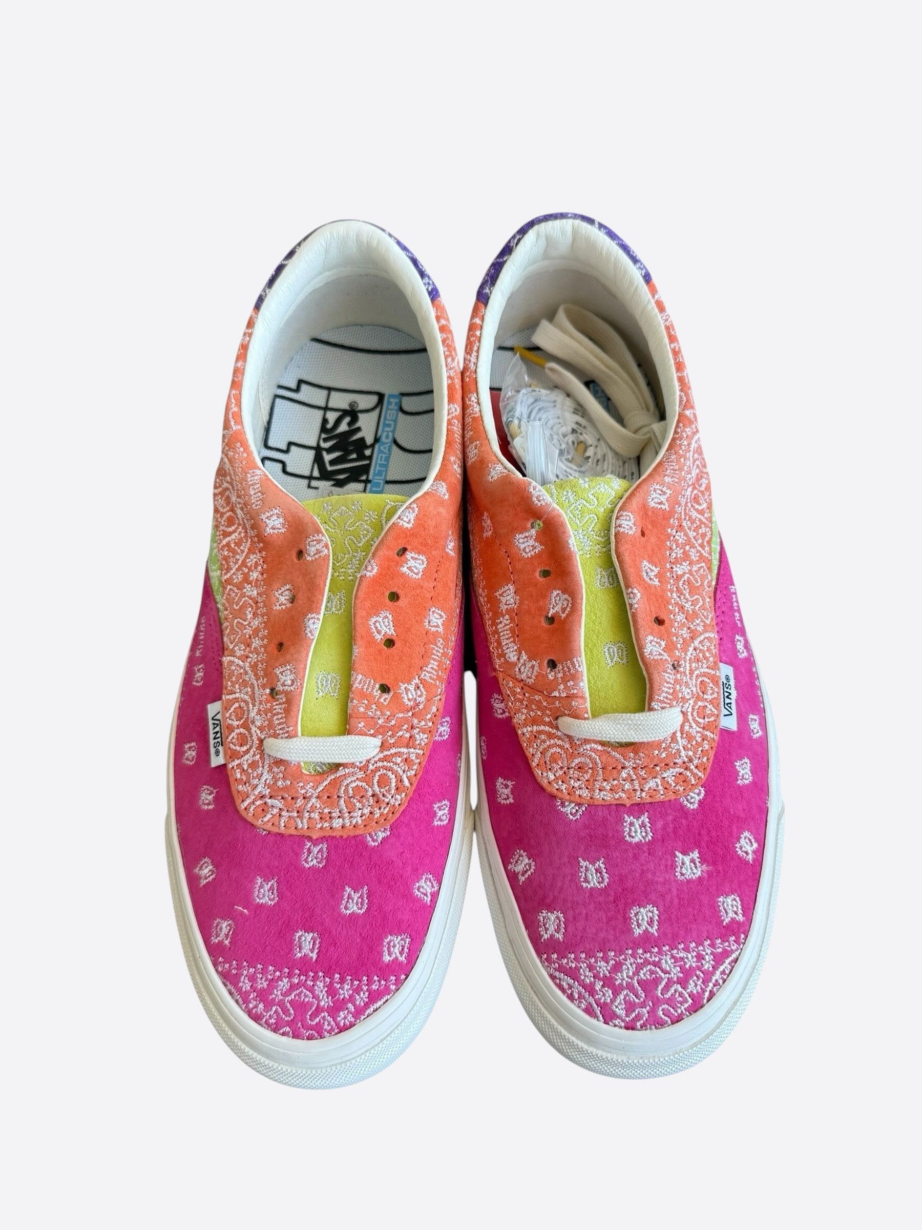 Rhude Rhude Vans Multicolor Bandana Acer Sneakers Size US 10 / EU 43 - 2 Thumbnail