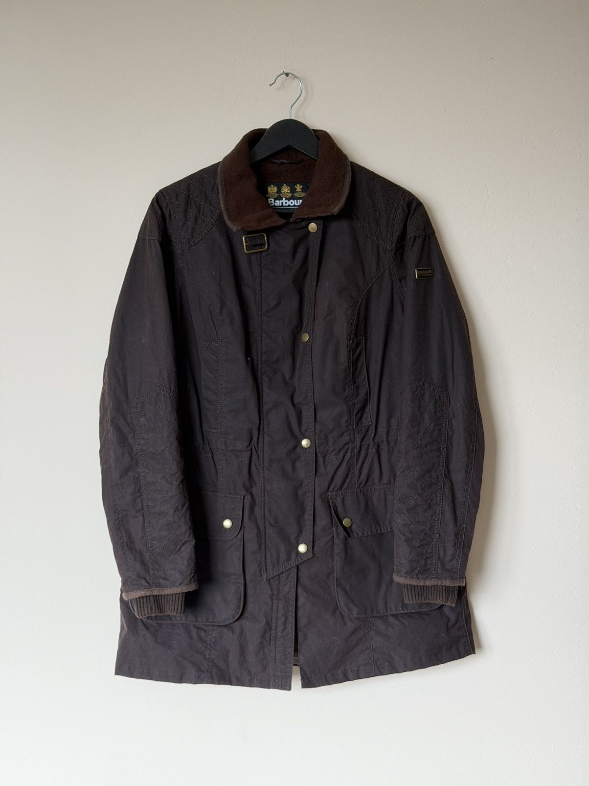 Barbour Barbour International Waxed Luxury Jacket Size US M / EU 48-50 / 2 - 1 Thumbnail