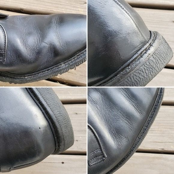 Allen Edmonds × Designer Allen Edmonds Badlands Black Leather Lace-up Oxford Comfort Size US 11.5 / EU 44-45 - 8 Thumbnail