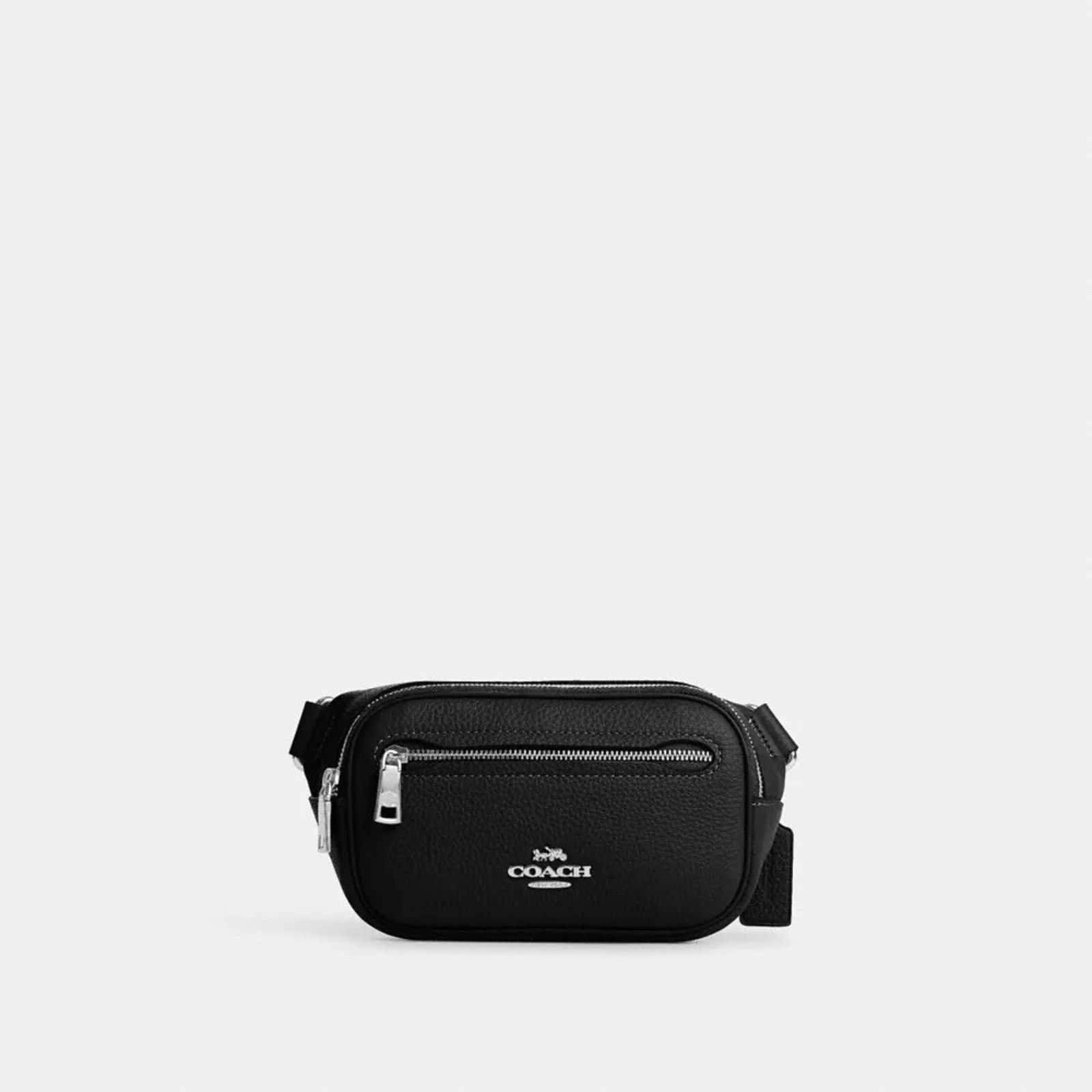 Coach NWT COACH Men Elias Mini Belt Leather Crossbody CR190 Black Size ONE SIZE - 5 Thumbnail