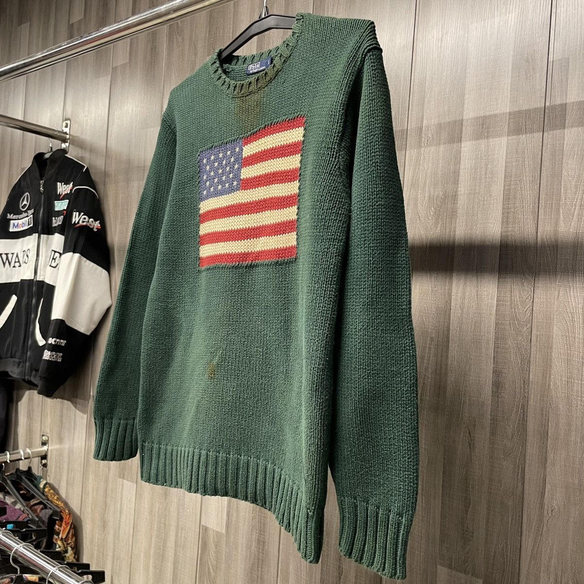 Polo Ralph Lauren Polo Ralph Lauren American Flag Sweater Size US L / EU 52-54 / 3 - 3 Thumbnail