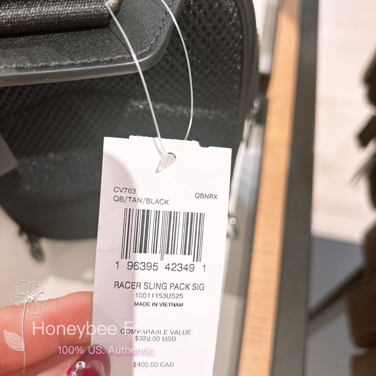 Coach Racer Sling Pack In Signature CV763 Size ONE SIZE - 8 Thumbnail