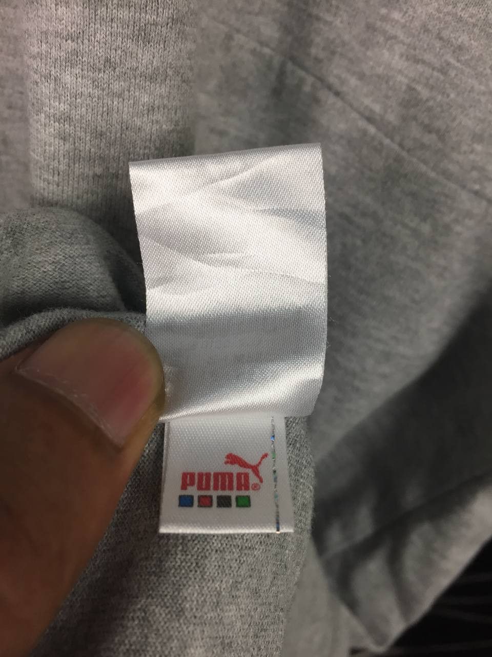 Puma Puma Big Logo Long Sleeve Graphic Tee Size L Size US L / EU 52-54 / 3 - 10 Thumbnail