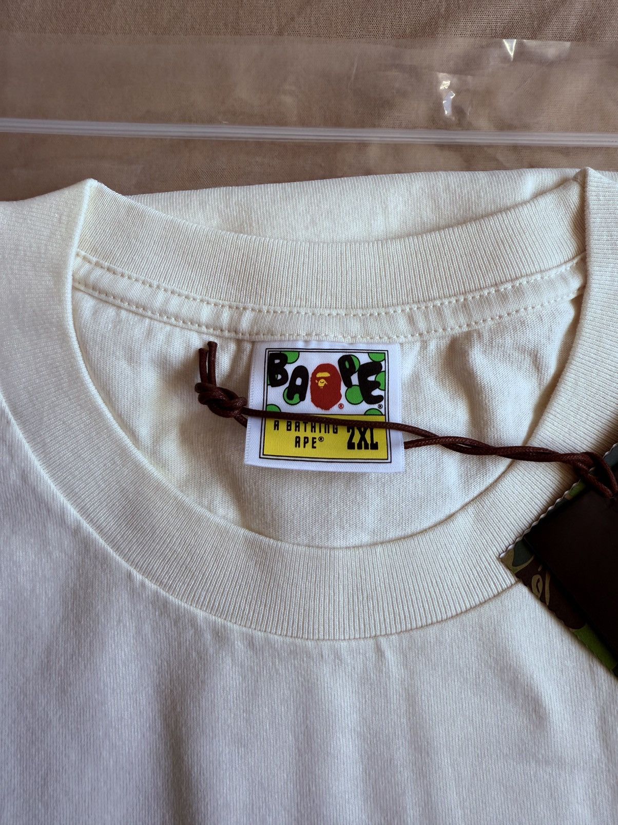 Bape × New Balance Bape x New Balance tee white Size US XXL / EU 58 / 5 - 3 Thumbnail
