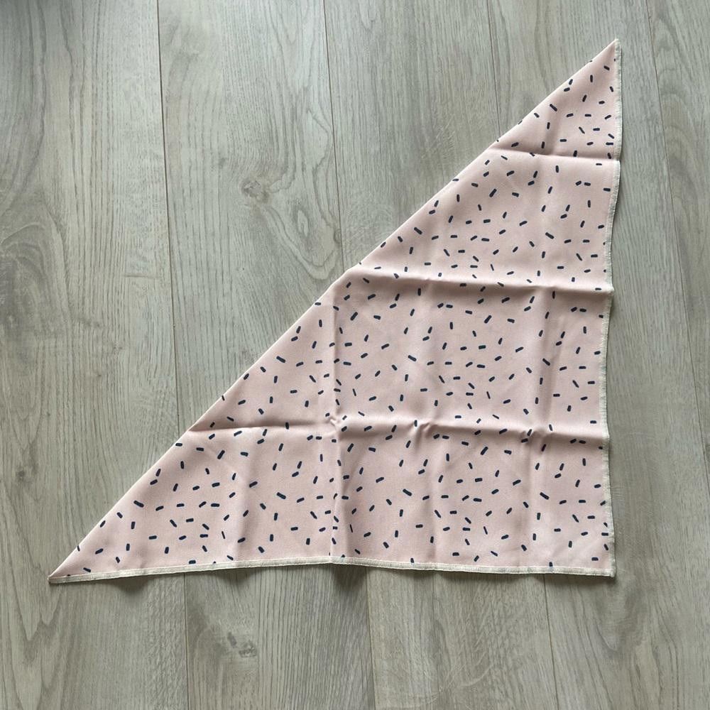 Designer Furtees Pink Sprinkle Dog Bandana Size ONE SIZE - 1 Thumbnail