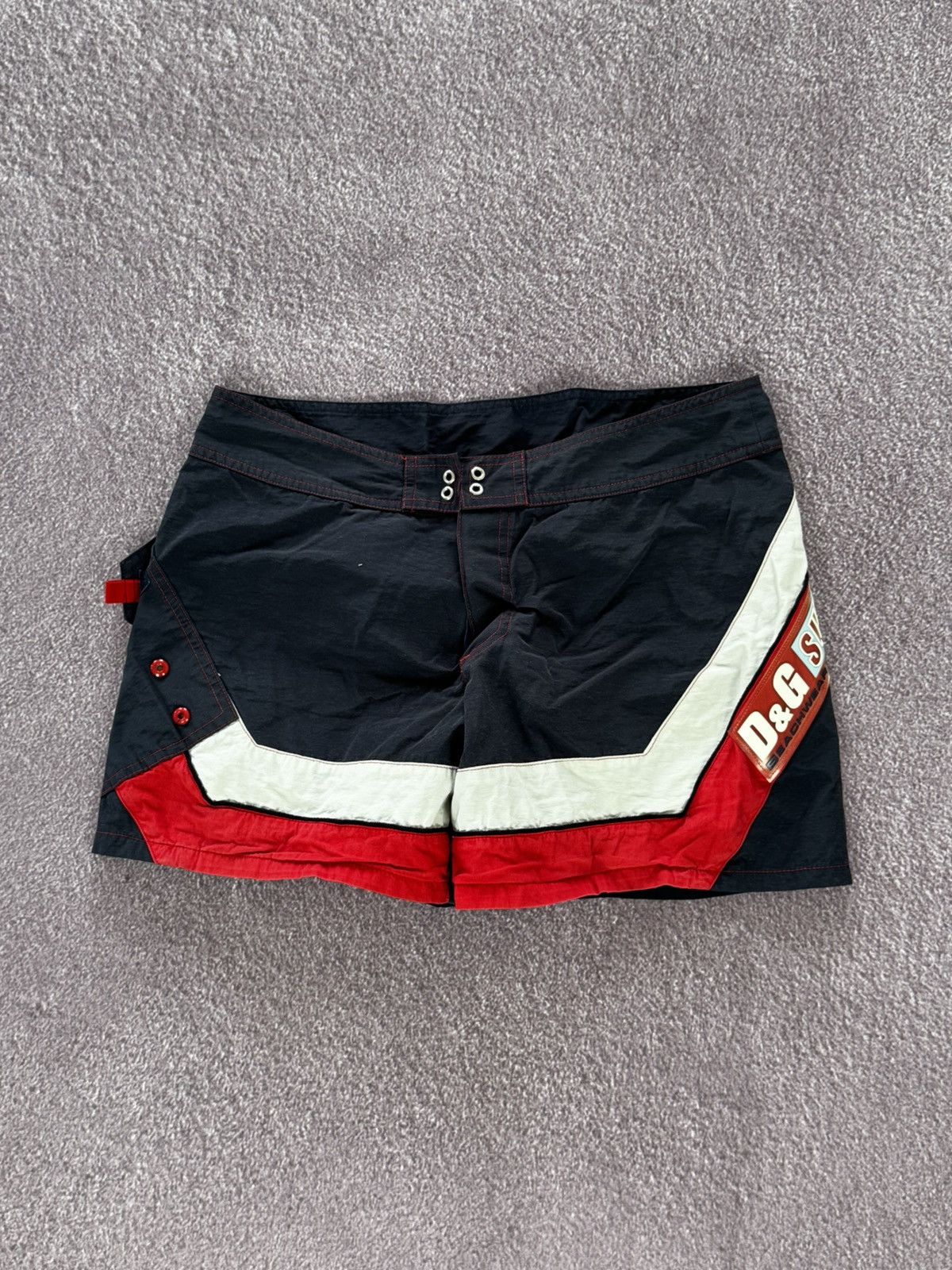 Dolce & Gabbana D&G Dolce & Gabbana Y2K Swimming Shorts Size US 30 / EU 46 - 1 Thumbnail