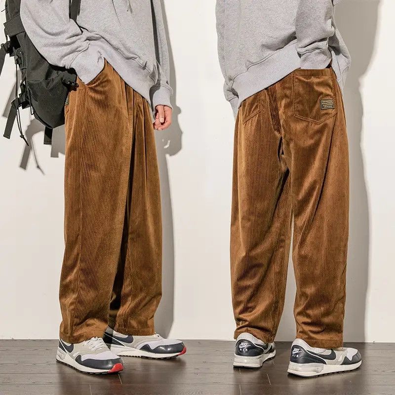 Japanese Brand × Vintage Streetwear velvet vintage pants y2k Size US 32 / EU 48 - 1 Thumbnail