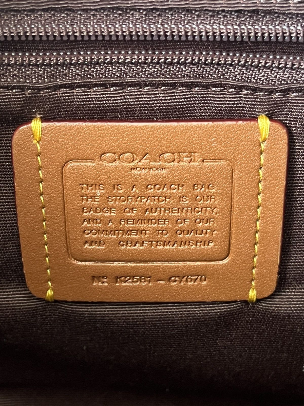 Coach Coach Maggie Small Tote Bag In Signature Leather Size ONE SIZE - 9 Thumbnail