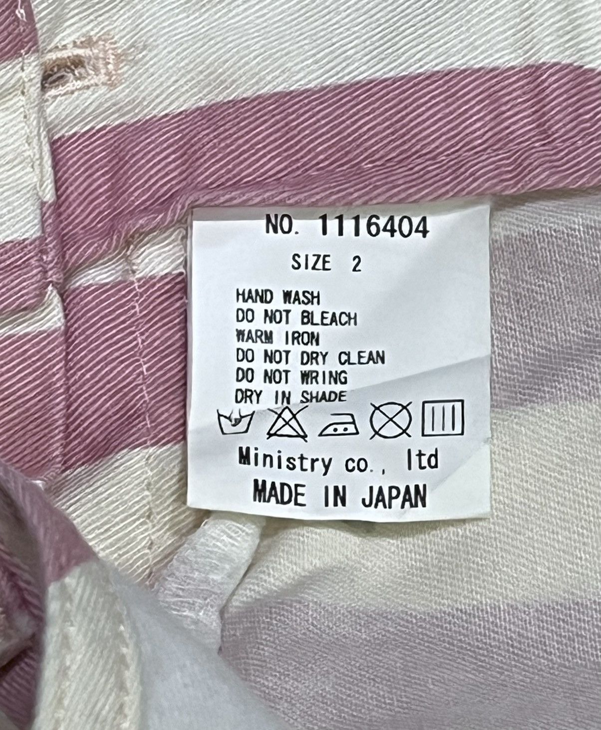 Ministry Of Supply Candy Stripper Pink Prisoners Stripe Overalls Japan Harajuku Size 30" / US 8 / IT 44 - 11 Thumbnail