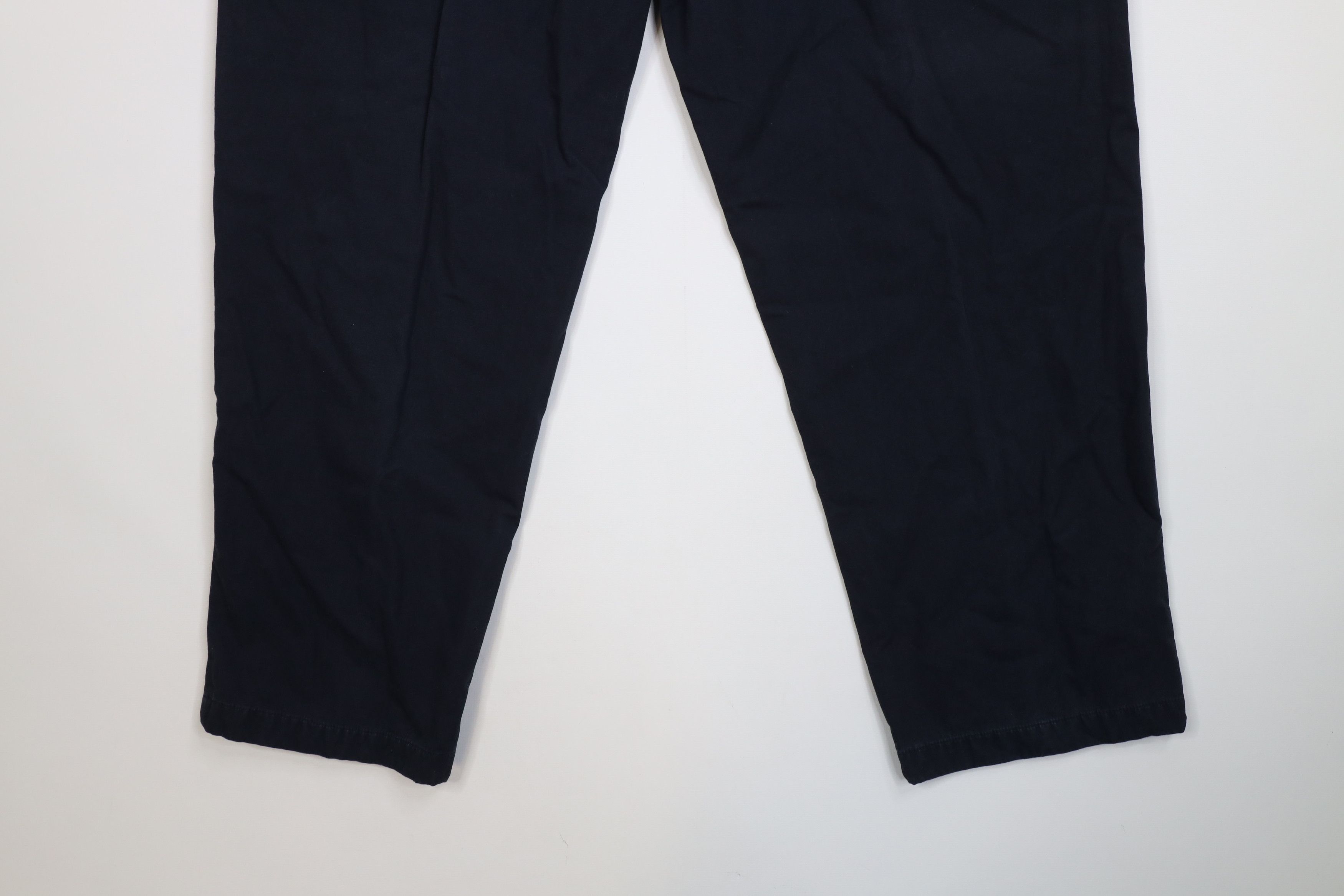 L.L. Bean Vintage LL Bean Heavy Flannel Lined Cotton Pants Navy Blue Size US 36 / EU 52 - 14 Thumbnail