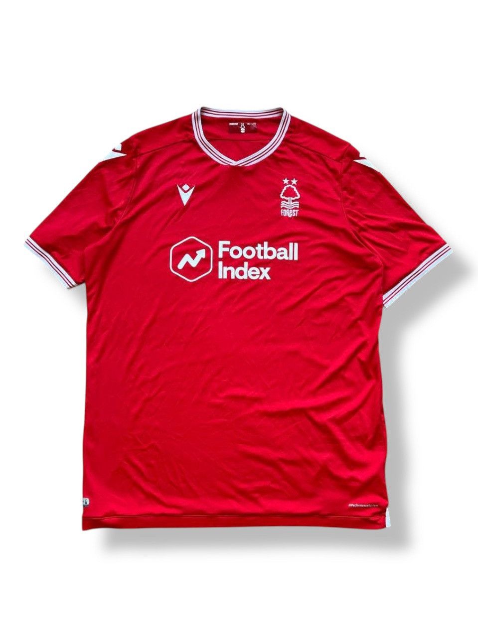 Macron 2020/21 Nottingham Forest Macron Home Soccer Jersey Mens 4XL Size US XXL / EU 58 / 5 - 1 Thumbnail