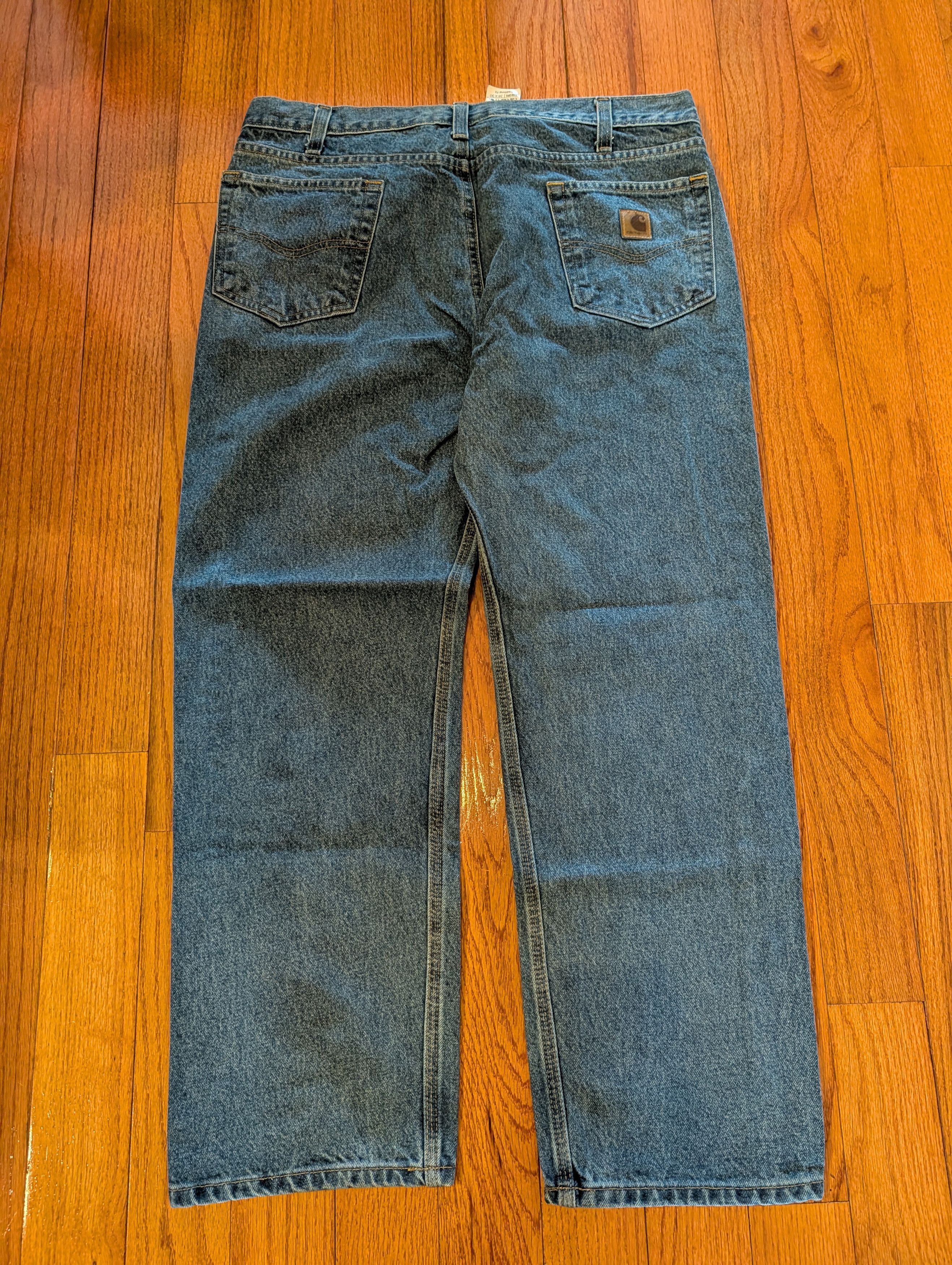 Carhartt VTG Carhartt Heavyweight Workwear Traditional Jeans 38x30 Size US 38 / EU 54 - 1 Thumbnail