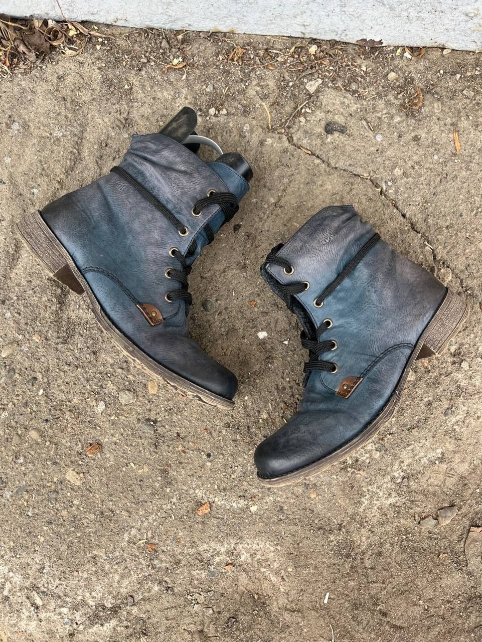 If Six Was Nine × Japanese Brand × Vintage Vintage As 98 Guidi style Faded Biker High Boots Size US 7 / EU 40 - 4 Thumbnail