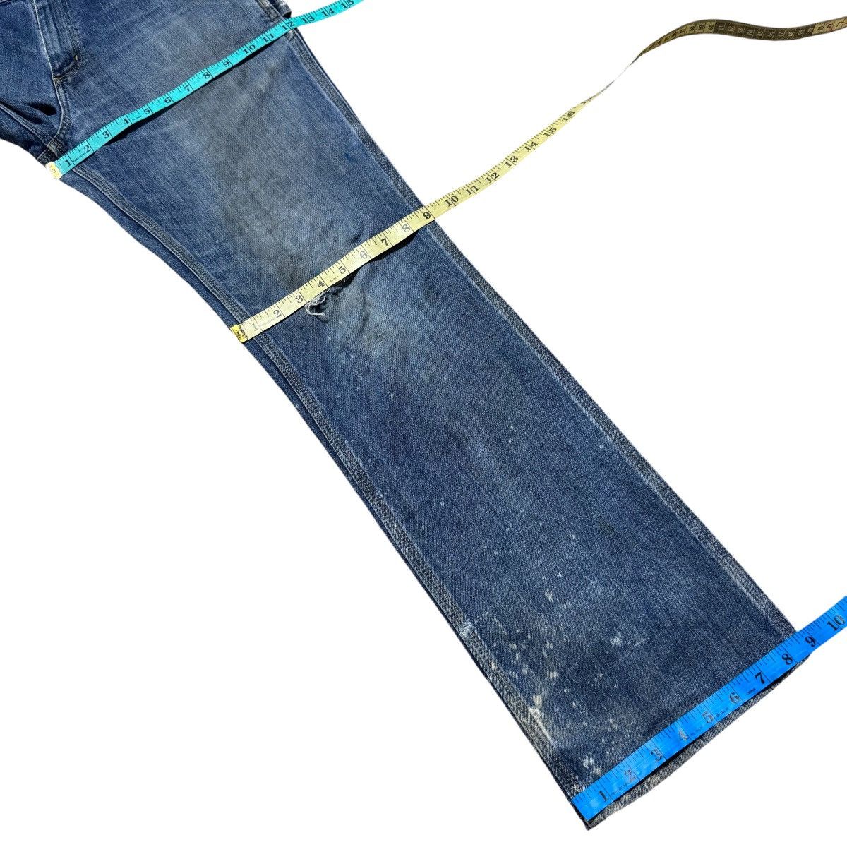 Carhartt Carhartt Thrashed Denim Carpenter Pants Size US 30 / EU 46 - 10 Thumbnail