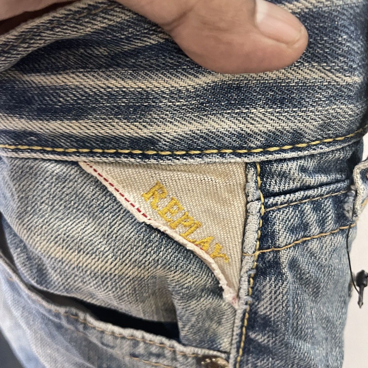 Japanese Brand Vintage Replay Japan Denim Jeans Size 30" / US 8 / IT 44 - 5 Thumbnail