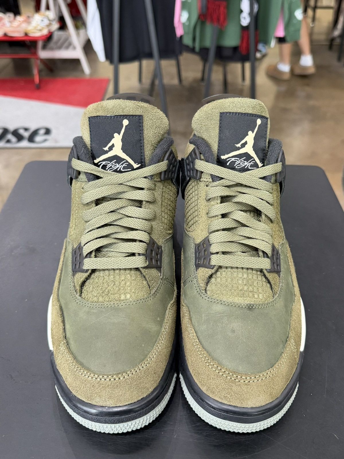 Jordan Brand Air Jordan 4 Craft Medium Olive Size 9.5 (2023) Size US 9.5 / EU 42-43 - 2 Thumbnail