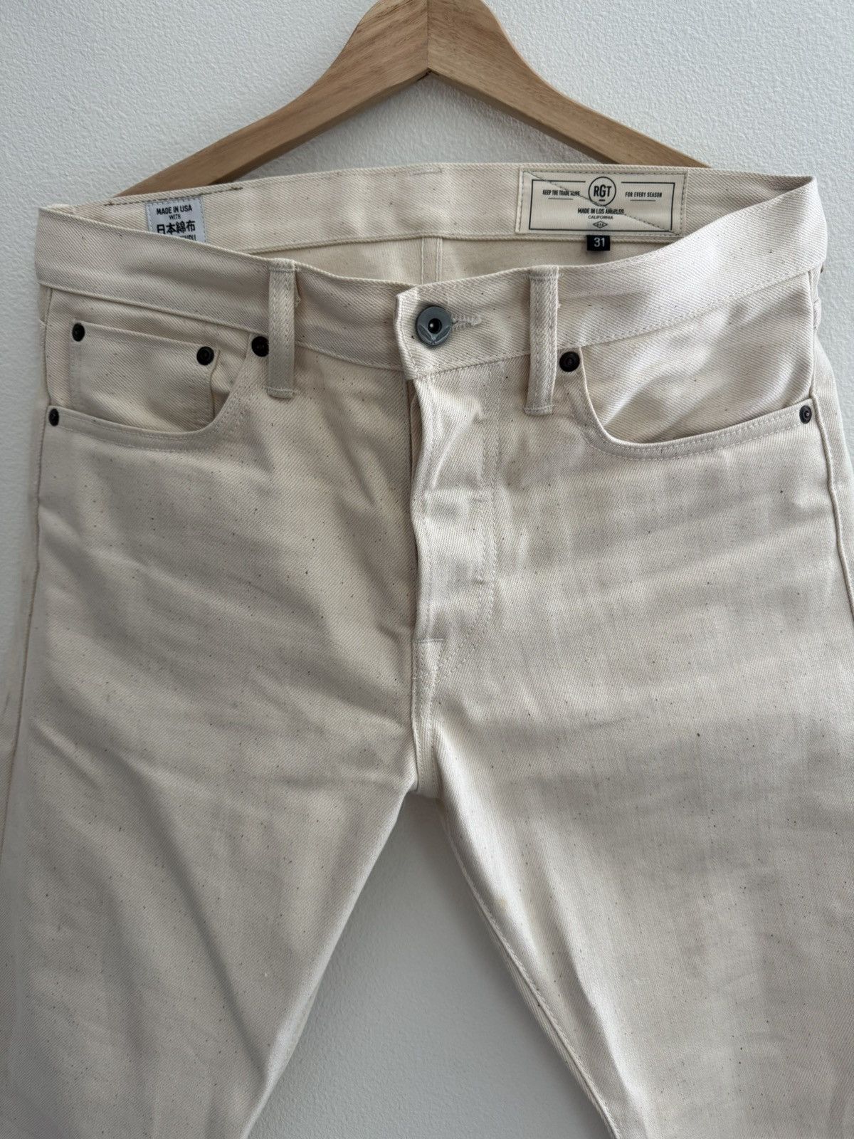 Rogue Territory RGT Ecru Stanton Size 31 Size US 31 - 2 Thumbnail