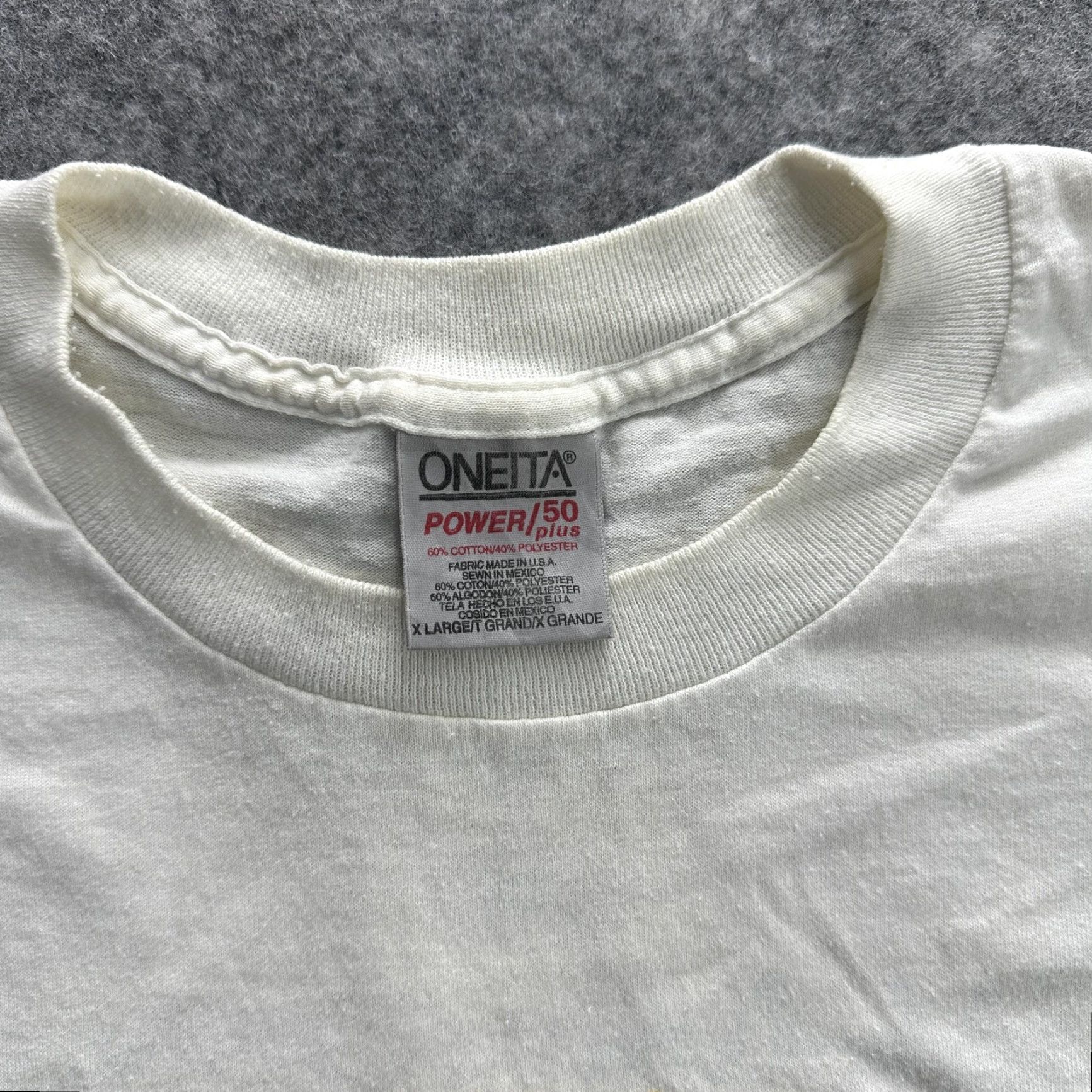 Vintage VINTAGE Oneita Suffolk County Half Marathon Shirt Mens XL White Short Sleeve Graphic Print Run Nike Allstate MetLife USA 90s Size US XL / EU 56 / 4 - 6 Thumbnail