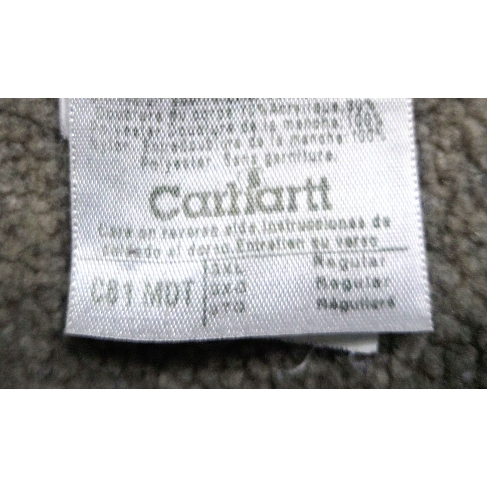 Carhartt VTG Carhartt Ridge Coat Jacket Navy Blue 3XL Lined Sherpa Sandstone Canvas Workwear Casual Winter Fall Spring Mens Size US XXL / EU 58 / 5 - 7 Thumbnail