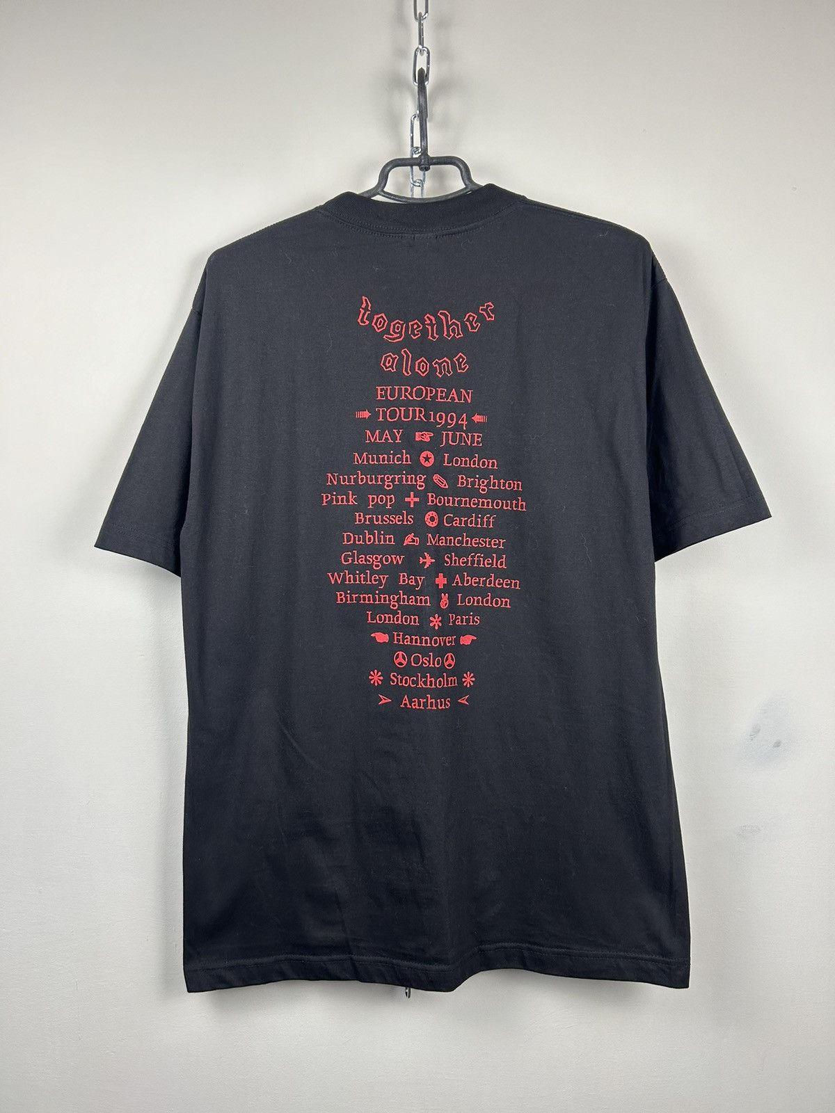 Band Tees vintage 90s 1994 CROWDED HOUSE together alone summer tour Size US L / EU 52-54 / 3 - 2 Thumbnail
