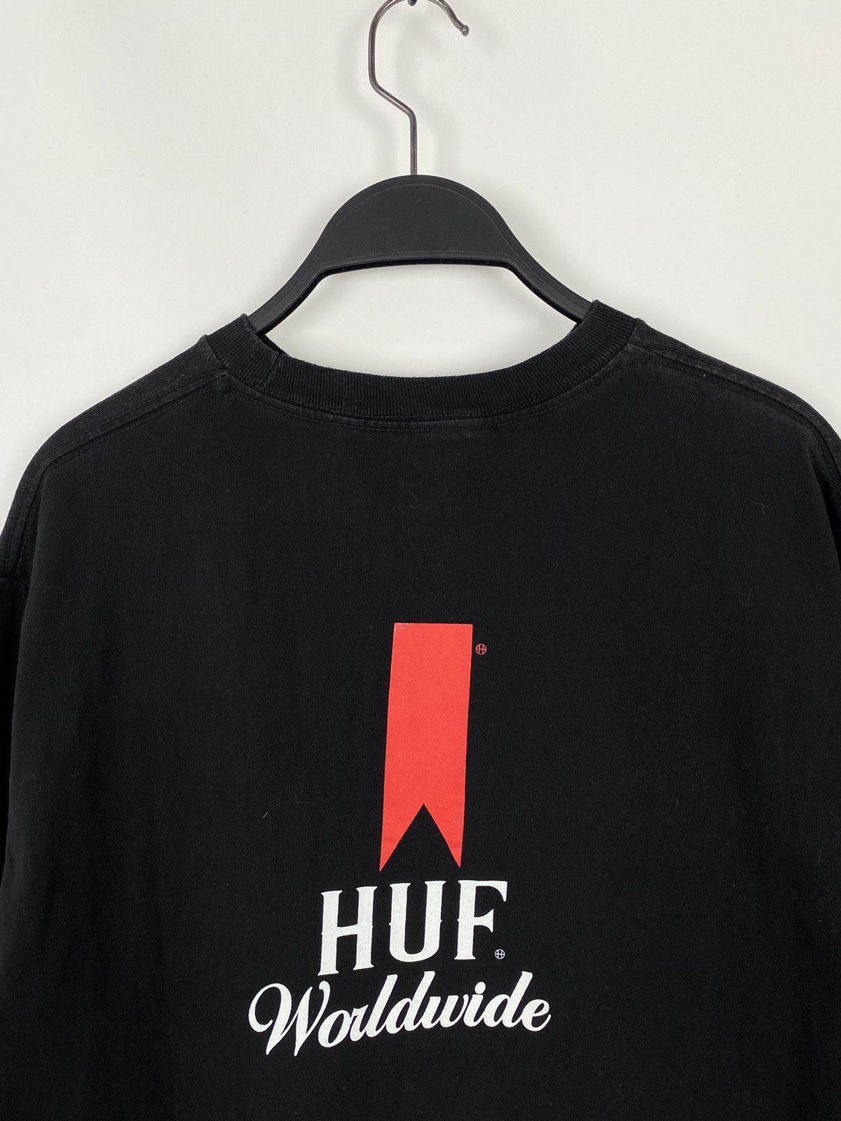 Huf Huf x Marlboro Worldwide Spell Out Long Sleeve Tee Size US M / EU 48-50 / 2 - 7 Thumbnail