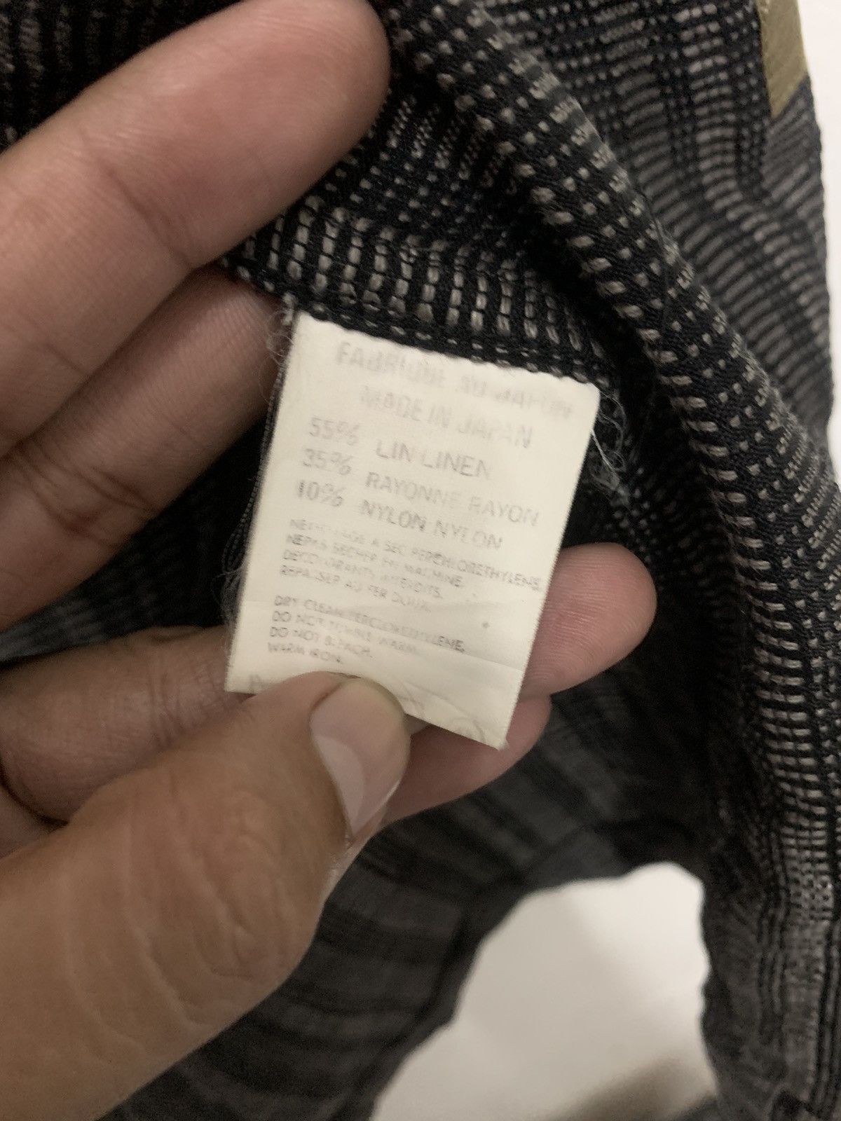 Yohji Yamamoto Yohji Yamamoto Linen Rayon Blend Light Zipper Jacket Size US M / EU 48-50 / 2 - 13 Thumbnail